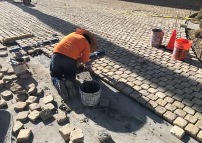 Chopped And Tumbled Real Stone Pavers